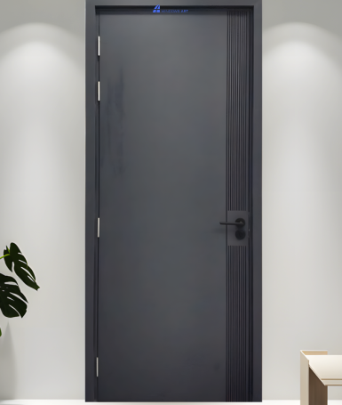 Cửa Nhựa Composite Xám Than